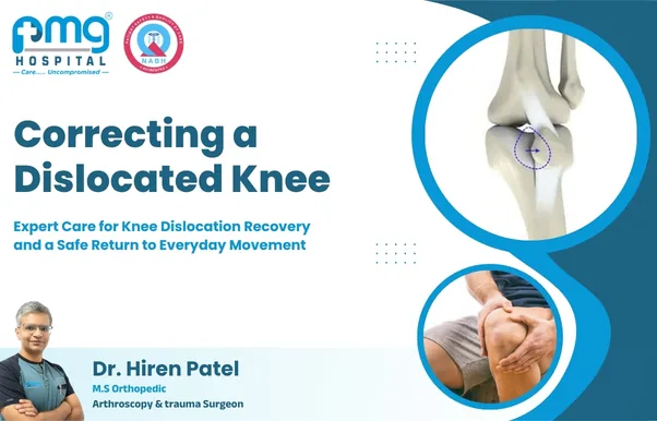 Correcting a Dislocated Knee - arthroscopic treatment by Dr. Hiren Patel at PMG Hospital, Ahmedabad