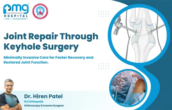 Joint Repair Through Keyhole Surgery - arthroscopy by Dr. Hiren Patel at PMG Hospital, Ahmedabad