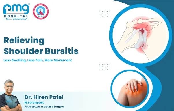 Relieving Shoulder Bursitis - arthroscopic treatment by Dr. Hiren Patel at PMG Hospital, Ahmedabad