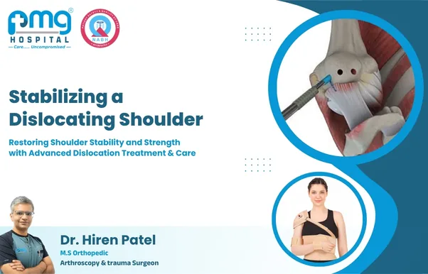 Stabilizing a Dislocating Shoulder - arthroscopic treatment by Dr. Hiren Patel at PMG Hospital, Ahmedabad