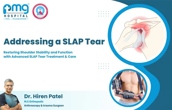 Addressing a SLAP Tear - arthroscopic treatment by Dr. Hiren Patel at PMG Hospital, Ahmedabad